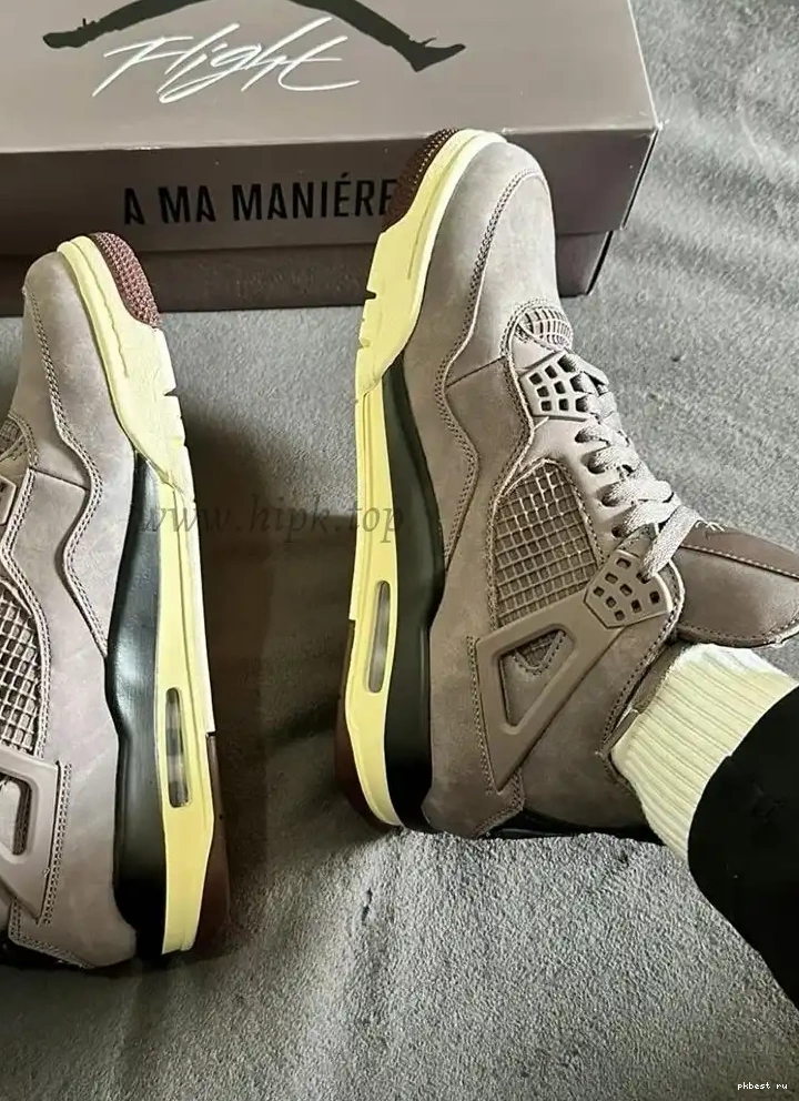 Ore GOD MATERIALS Ma 4 Violet A RETAIL TO PK Retro SHIP Jordan READY Maniére 0521
